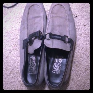Salvatore Ferragamo Grey shoes